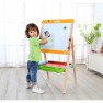 Medinė sulankstoma dvipusė magnetinė piešimo lenta vaikams | Reguliuojamas aukštis | Tooky TL113